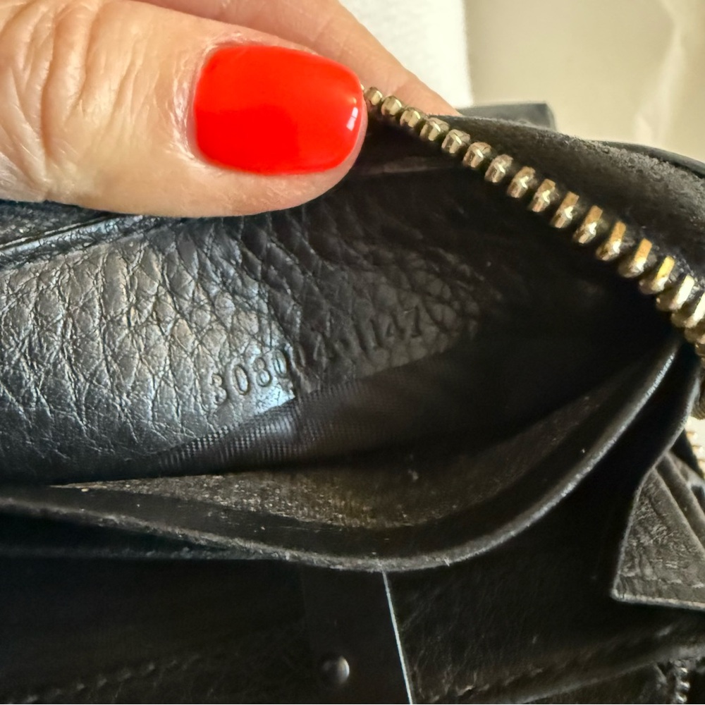 USED GUCCI Black Wallet - Picture 7 of 8